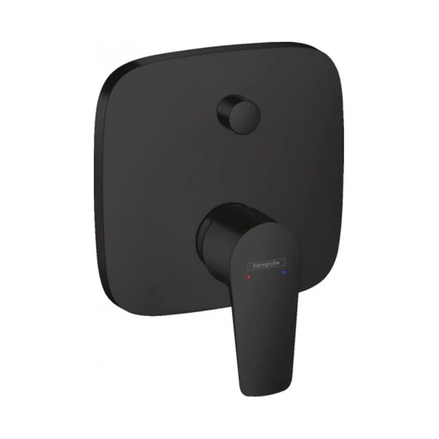 Hansgrohe Talis E Змішувач для ванни/душа, чорний матовий (71745670) - зображення 3