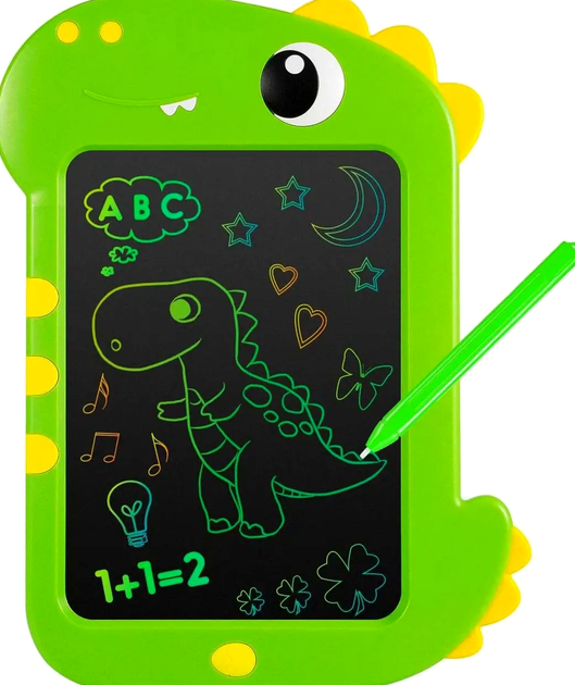 Графический планшет Writing Tablet Dinosaur для детей 8 5 дюймов для рисования письма и творчества - изображение 10