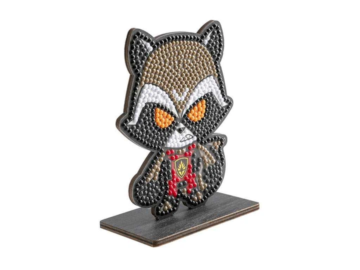 Набір для творчості CRYSTAL ART "Єнот Ракета" арт.CAFGR-MCU012 - зображення 8
