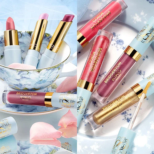 Блеск для губ KIKO Milano Bridgerton Brilliant Bliss Lip Gloss 02 Blushing Nectarine - изображение 3