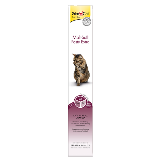 Gimcat Malt – Soft Paste Extra Паста для выведения шерсти для кошек, 100 г - Фото 1 Gimcat Malt – Soft Paste Extra Паста для выведения шерсти для кошек, 100 г - изображение 1