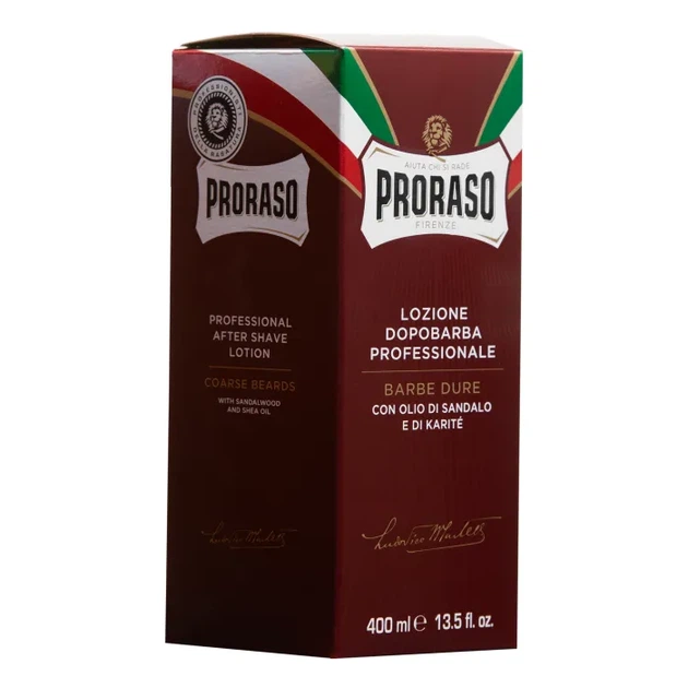 Лосьон после бритья Proraso Red After Shave Lotion Nourish Sandalwood 400 мл - Фото 3 Лосьон после бритья Proraso Red After Shave Lotion Nourish Sandalwood 400 мл - изображение 3