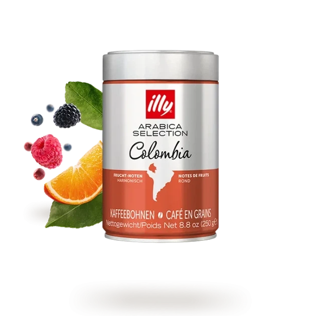 Кава в зернах ILLY Arabica Selection Colombia 250 гр - Фото 1 Кава в зернах ILLY Arabica Selection Colombia 250 гр - зображення 1