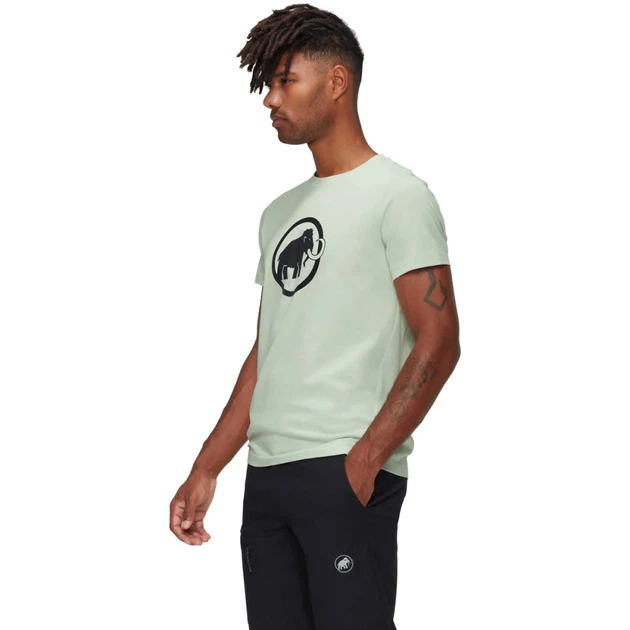 Футболка Mammut Core T-Shirt Men Classic L silver sage - Фото 3 Футболка Mammut Core T-Shirt Men Classic L silver sage - изображение 3