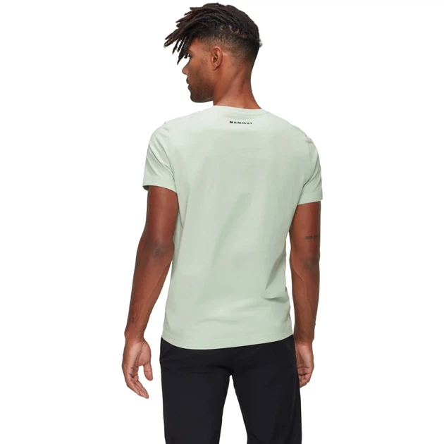 Футболка Mammut Core T-Shirt Men Classic L silver sage - Фото 4 Футболка Mammut Core T-Shirt Men Classic L silver sage - изображение 4