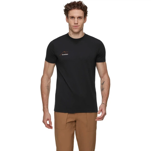 Футболка Mammut Mountain T-Shirt Eiger L black - изображение 3