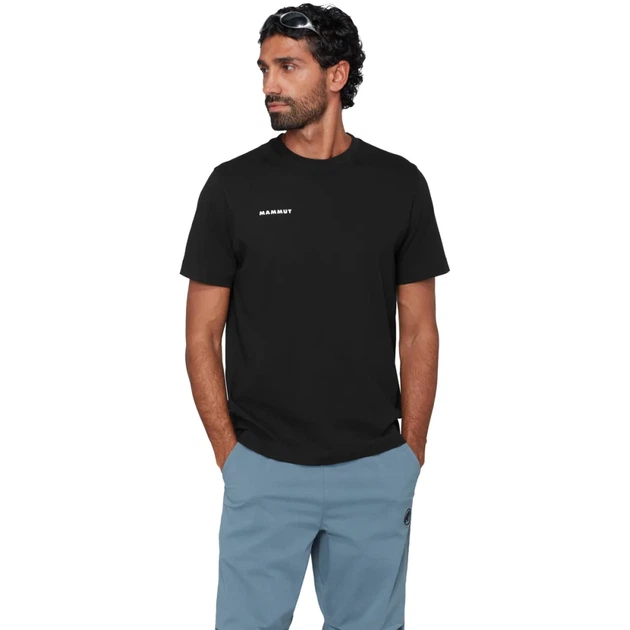 Футболка Mammut Base T-Shirt Men Mini Logo XXL black - зображення 2