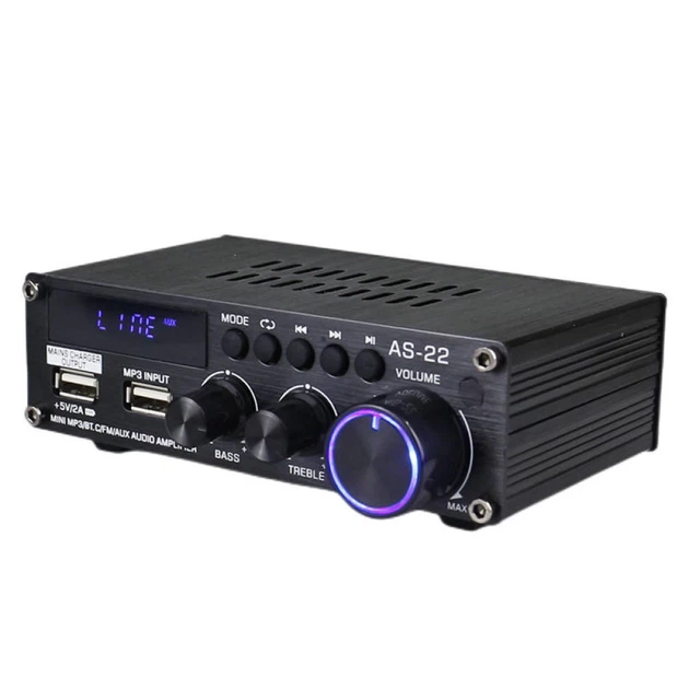 Підсилювач аудіо BlitzWolf AS-22 45W Black (5905316141117) - зображення 2