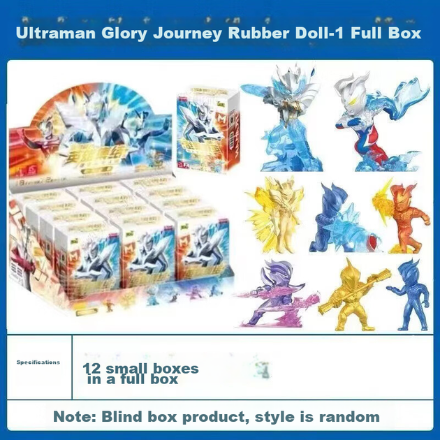 Фігурка-гумка Kayou Ultraman Sero, ювілейне видання, канцелярська версія - зображення 4