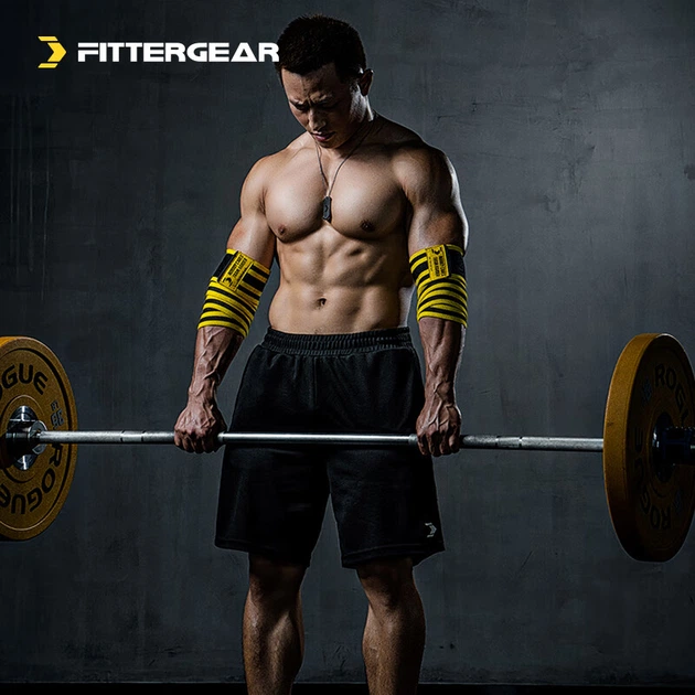 Эластичный налокотник FITTER GEAR для силовых тренировок - Фото 5 Эластичный налокотник FITTER GEAR для силовых тренировок - изображение 5