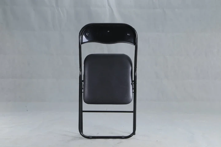 Стул TIKO чёрный каркас/чёрная экокожа 80x44x47 см 120 кг - изображение 4