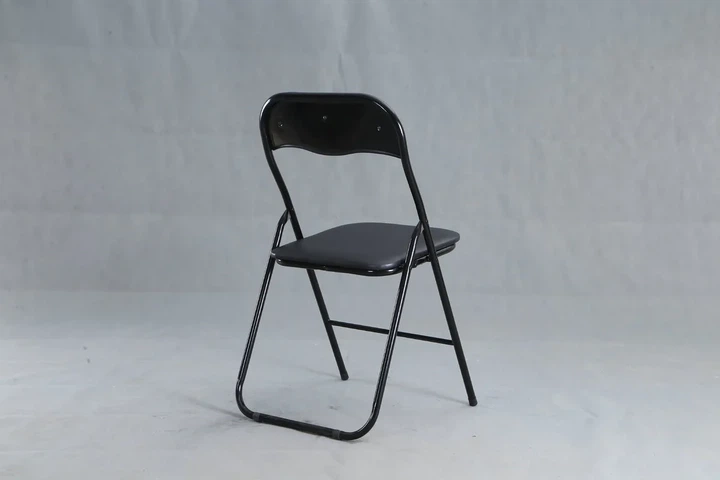 Стул TIKO чёрный каркас/чёрная экокожа 80x44x47 см 120 кг - изображение 5