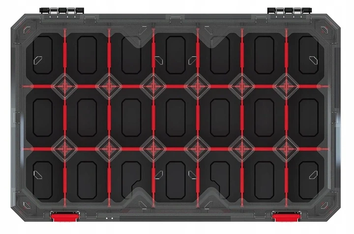 Органайзер Kistenberg TITAN 60 KTI6040S 598x390x110 мм полимерный прозрачный с 20 перегородками - Фото 3 Органайзер Kistenberg TITAN 60 KTI6040S 598x390x110 мм полимерный прозрачный с 20 перегородками - изображение 3