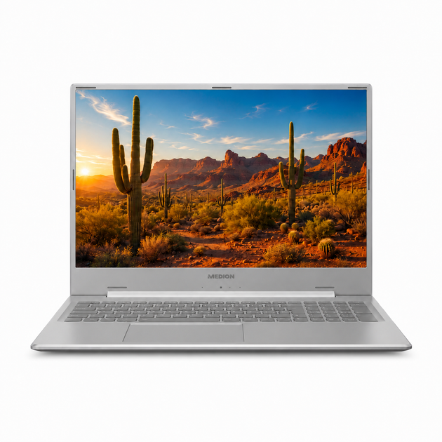 Ноутбук 17,3" Medion (Lenovo Group) Akoya S17405 | Intel Core i5-1135G7 | IPS (1920x1080) FullHD | RAM 8 ГБ | SSD 512 ГБ | Intel Iris Xe Graphics | Метал | підсвітка | Win11 (5383) - Уцінка - зображення 2