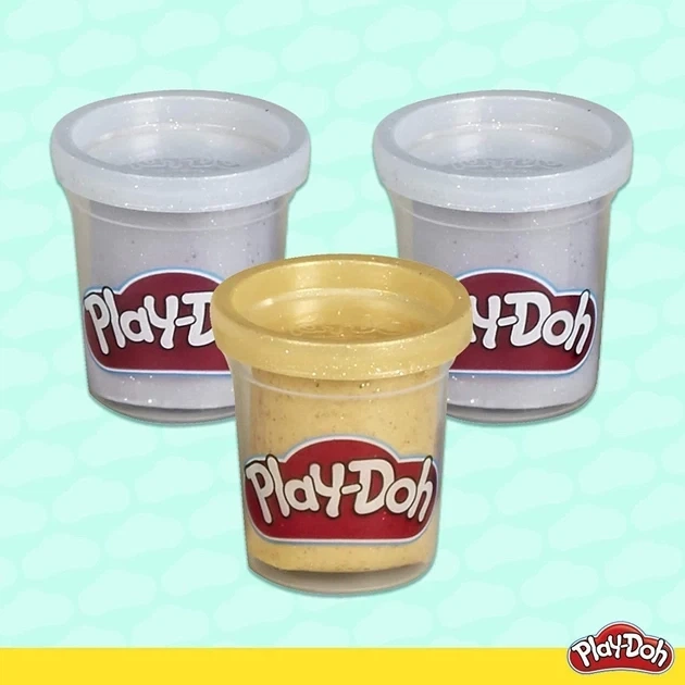 Набор для лепки Морская тема Play-Doh Hasbro (F1200FF2) — 13 баночек пластилина и формочки - Фото 7 Набор для лепки Морская тема Play-Doh Hasbro (F1200FF2) — 13 баночек пластилина и формочки - изображение 7