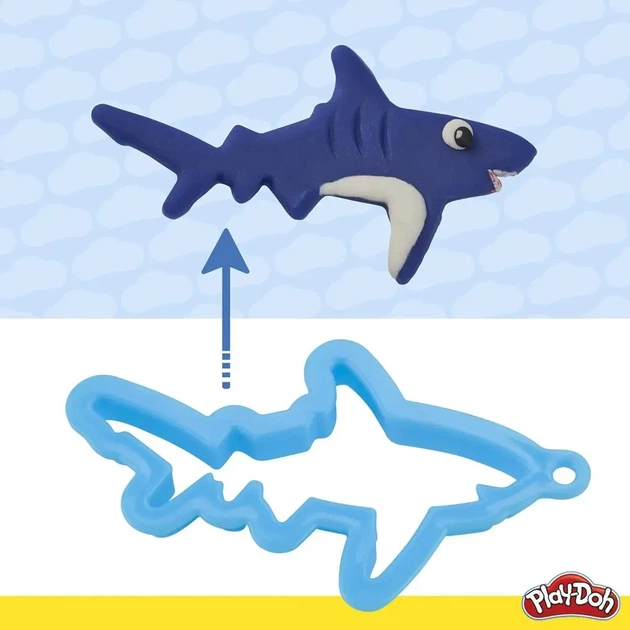 Набор для лепки Play-Doh Hasbro Пираты (F1175FF2) — 13 баночек пластилина и формочки - изображение 5