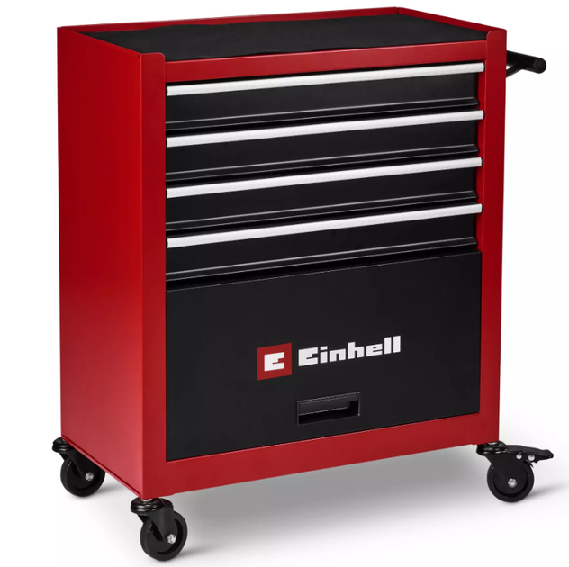 Инструментальная тележка для инструментов на колесах 5 секций Einhell TC-TW 100 ящик для инструмента SDRT_54510170 - изображение 11