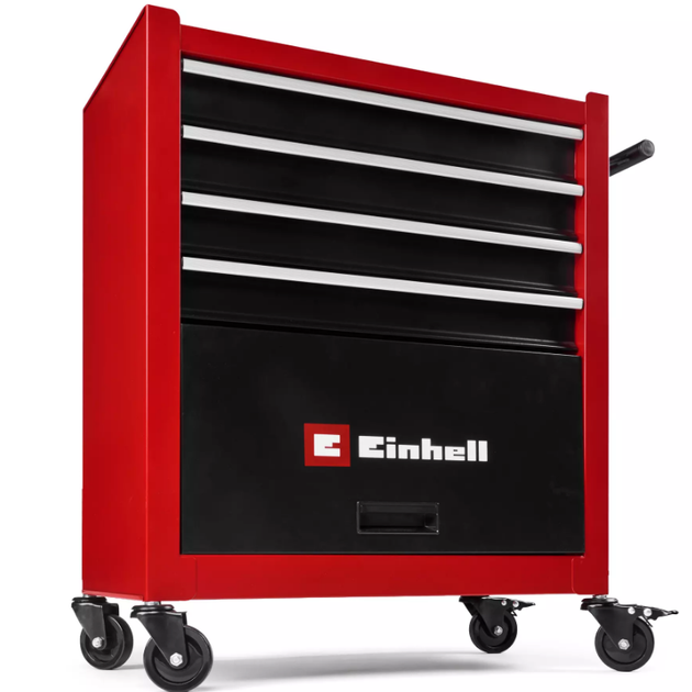Инструментальная тележка для инструментов на колесах 5 секций Einhell TC-TW 100 ящик для инструмента SDRT_54510170 - изображение 14