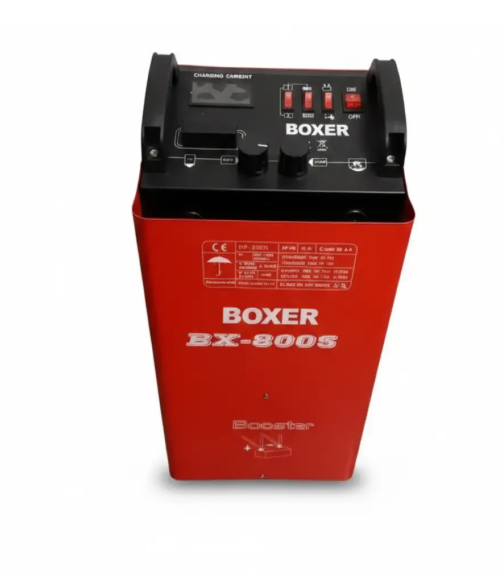 Пуско-зарядное устройство BOXER BX8005 12 24 В 750 А для аккумуляторов 60–900 Ач LCD дисплей быстрый запуск - изображение 8
