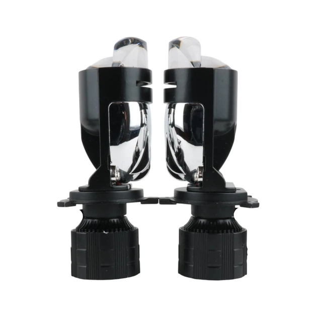 Міні-лінзи H4 Bi-LED EA Light X A82 6000Lm 5000K (Ближнє/Дальнє, Чітка СТГ, 2 шт) - зображення 2