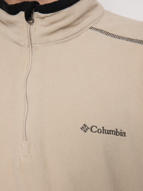 Bluza męska nierozpinana streetwear Columbia Klamath Range II Half Zip 1352472271 L Beżowa (194004347374) - obraz 5