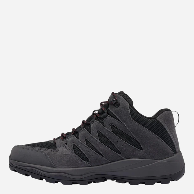 Buty trekkingowe męskie z membraną Columbia Redmond IV Mid Waterproof 2128711010 48 (15US) Czarne (198711358180) - obraz 3