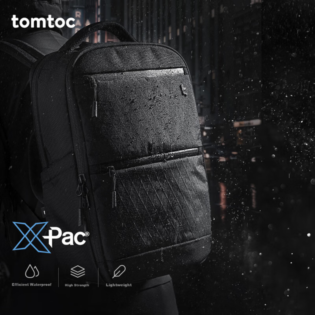 Рюкзак Tomtoc High-Performance деловой для ноутбука 15.6", T73 - Фото 4 Рюкзак Tomtoc High-Performance деловой для ноутбука 15.6", T73 - изображение 4