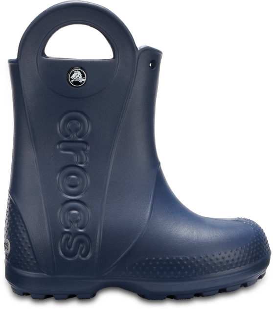 Дитячі крокси гумові чоботи Crocs Handle It Rain Boot Kids Blue Navy (25/26, синій) - Фото 3 Дитячі крокси гумові чоботи Crocs Handle It Rain Boot Kids Blue Navy (25/26, синій) - изображение 3