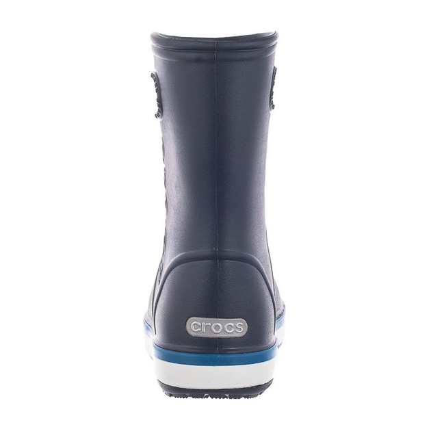 Дитячі крокси гумові чоботи Crocs Kids Crocband Rain Boot Blue Navy (30/31, синій) - Фото 6 Дитячі крокси гумові чоботи Crocs Kids Crocband Rain Boot Blue Navy (30/31, синій) - зображення 6