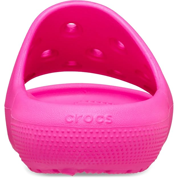Дитячі крокси шльопанці для дівчинки Crocs Classic Slide V2 Pink (28/29, рожевий) - Фото 5 Дитячі крокси шльопанці для дівчинки Crocs Classic Slide V2 Pink (28/29, рожевий) - зображення 5