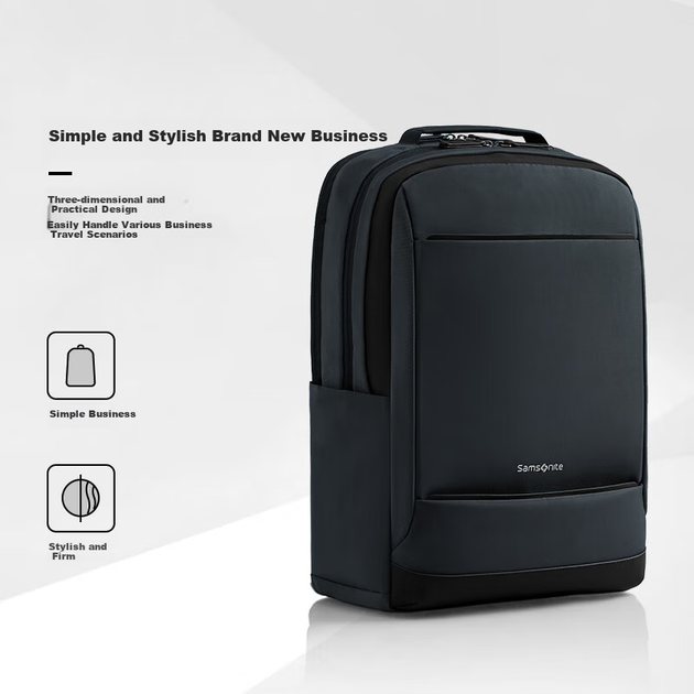 Рюкзак для ноутбука Samsonite 17" Navy Blue - изображение 5