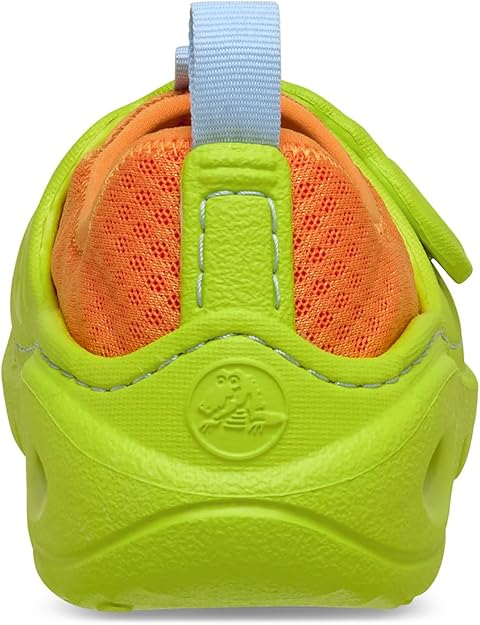 Дитячі крокси сандалії для хлопчика Crocs Swiftwater Splash Green/Orange (30/31, зелений) - зображення 5