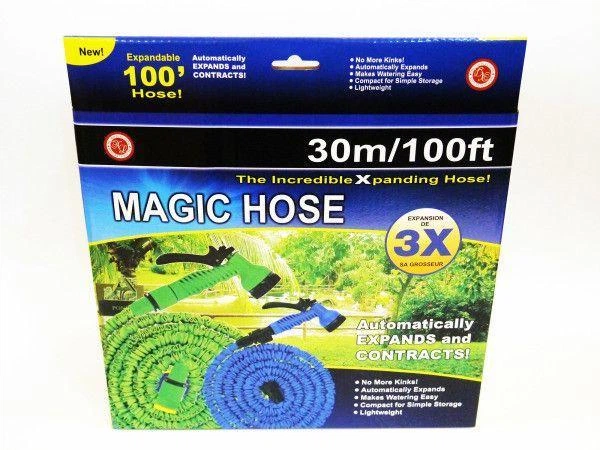Садовый шланг для полива Xhose 30 Метров 100FT с распылителем X-Hose 30м - Фото 2 Садовый шланг для полива Xhose 30 Метров 100FT с распылителем X-Hose 30м - изображение 2