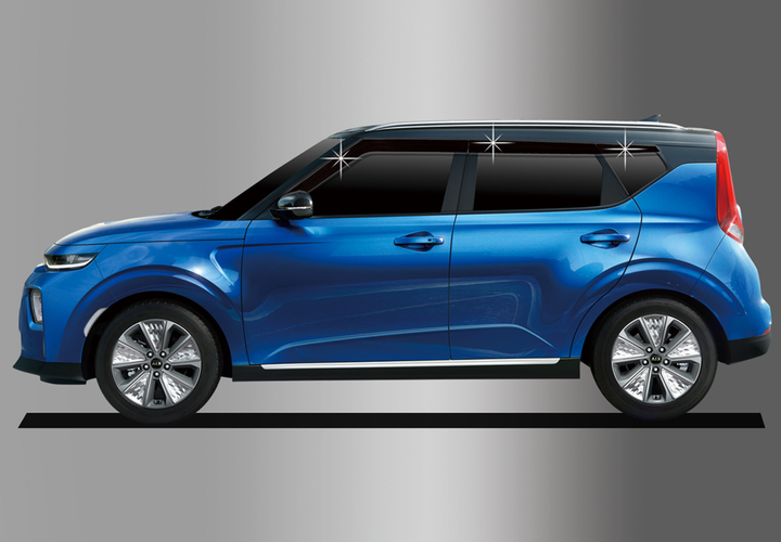 Дефлекторы окон KIA Soul 2019- 6шт Clover AC C018 - изображение 6