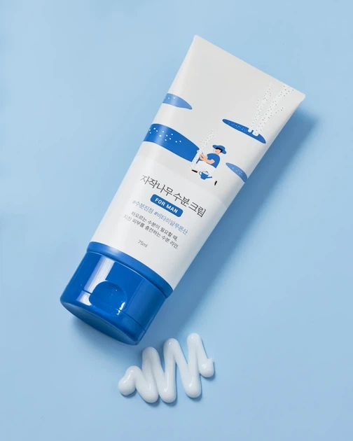 Увлажняющий крем для мужчин ROUND LAB For Men Birch Juice Moisturizing Cream, 75 мл - Фото 2 Увлажняющий крем для мужчин ROUND LAB For Men Birch Juice Moisturizing Cream, 75 мл - изображение 2