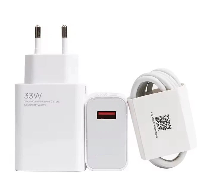 Турбо зарядное устройство для Xiaomi Mi MDY-11-EZ 33W + Кабель 6 А Type C к USB - изображение 4