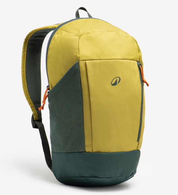 Туристический Рюкзак QUECHUA Arpenaz 10л 40 х 22 х 15 см Желтый - Фото 1 Туристический Рюкзак QUECHUA Arpenaz 10л 40 х 22 х 15 см Желтый - изображение 1