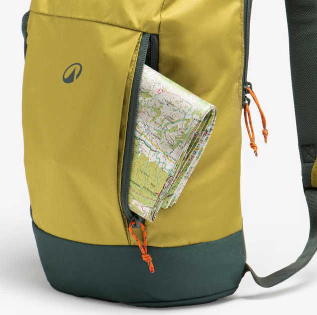 Туристический Рюкзак QUECHUA Arpenaz 10л 40 х 22 х 15 см Желтый - Фото 6 Туристический Рюкзак QUECHUA Arpenaz 10л 40 х 22 х 15 см Желтый - изображение 6