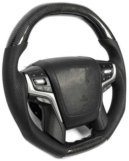 Руль в сборе (карбон) для Toyota Land Cruiser Prado 150 2009-2023 гг - изображение 4