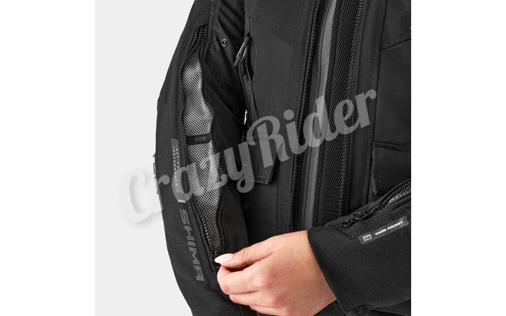 Мотокуртка Shima TRACKER LADY JKT BLK S - изображение 5