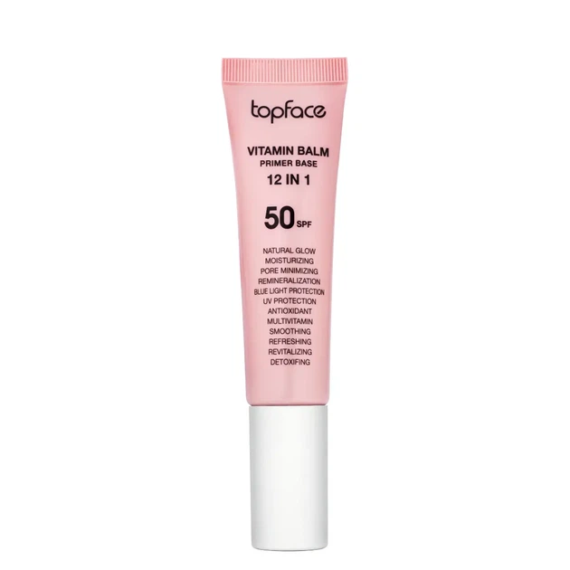 TopFace - База под макияж "Vitamin Balm Primer Base 12 в 1" PT473 [01] (30 мл; 6 шт/уп) - изображение 2
