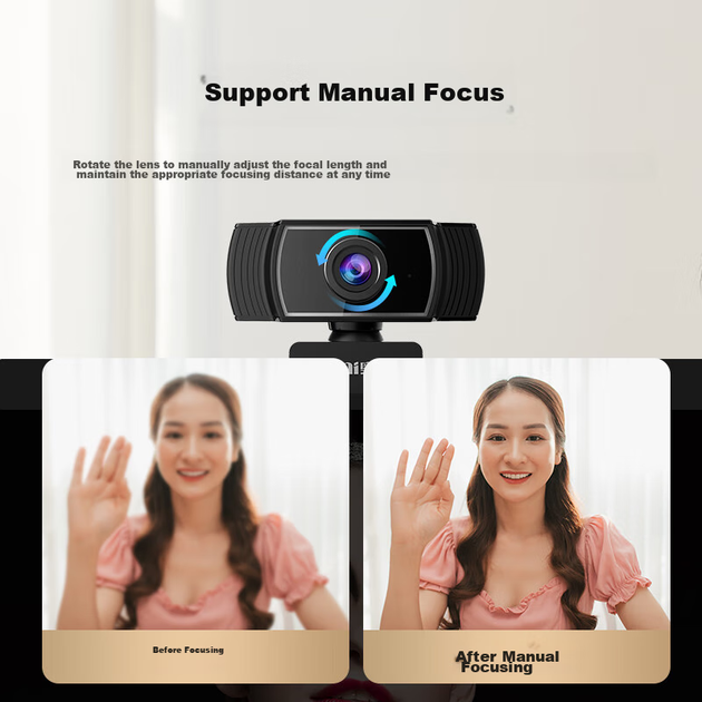 Веб-камера Aoni C5Pro 480P USB 2.0 - изображение 6