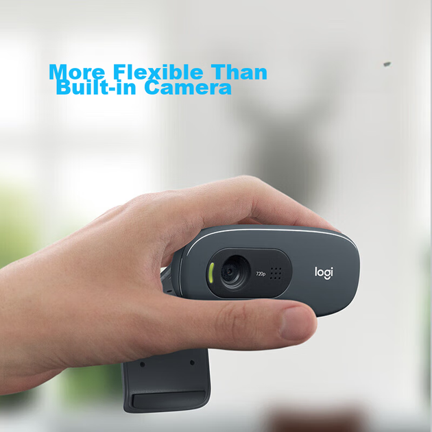 Веб-камера Logitech C270 HD 720p USB 2.0 - зображення 5