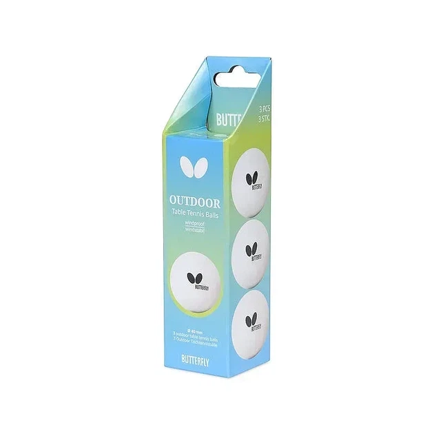 Набор для настольного тенниса Butterfly Outdoor Set 2 Bats 3 Balls (6017973602-1) - изображение 3