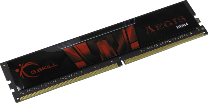 Оперативна пам'ять G.Skill 8GB DDR4 3200MHz Aegis Black (F4-3200C16S-8GIS) Б/В - зображення 3