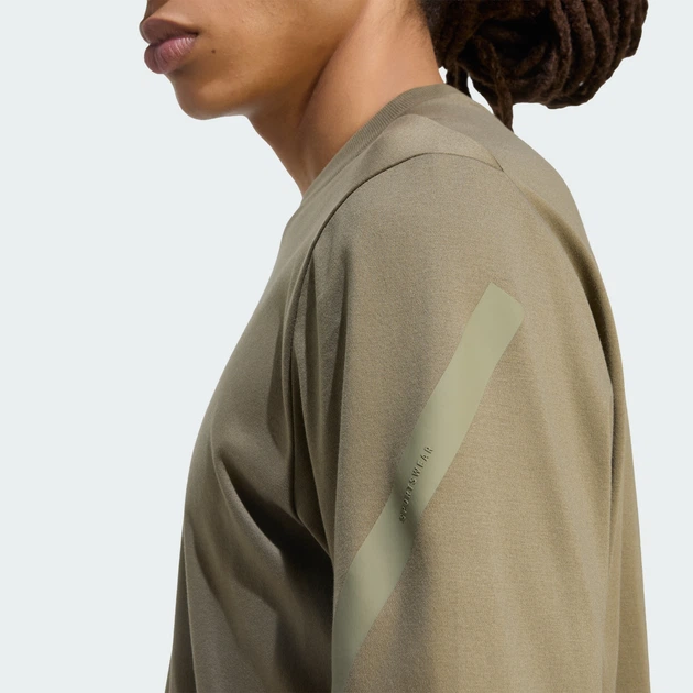 Мужская футболка ADIDAS Z.N.E. adidas KF3802 (XS) зеленый (4068804251994) - Фото 5 Мужская футболка ADIDAS Z.N.E. adidas KF3802 (XS) зеленый (4068804251994) - изображение 5