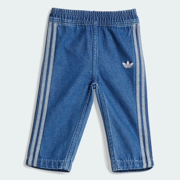 Детский комплект: свитшот и джинсы Denim Crew Kids adidas JD5826 (98) синий (4067891323652) - Фото 5 Детский комплект: свитшот и джинсы Denim Crew Kids adidas JD5826 (98) синий (4067891323652) - изображение 5
