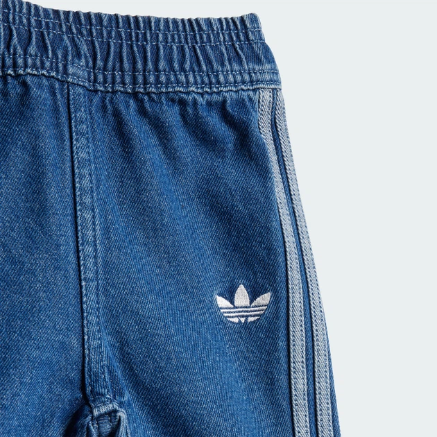 Детский комплект: свитшот и джинсы Denim Crew Kids adidas JD5826 (98) синий (4067891323652) - Фото 9 Детский комплект: свитшот и джинсы Denim Crew Kids adidas JD5826 (98) синий (4067891323652) - изображение 9