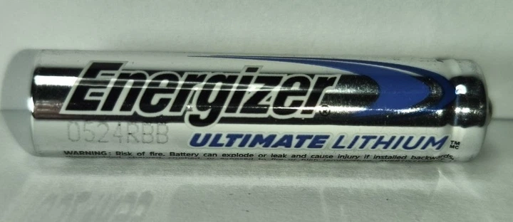 Energizer Ultimate Lithium AAA, CR03, цена за одну батарейку - Фото 1 Energizer Ultimate Lithium AAA, CR03, цена за одну батарейку - зображення 1