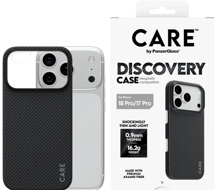 Etui Care by Panzer Glass Discovery Case z MagSafe do iPhone 17 Pro (CR68281) - obraz 3